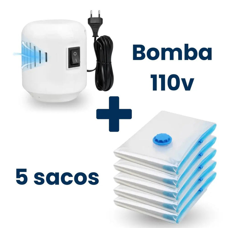 Kit Compactador Vacuum Pro Max – Versátil e Eficiente