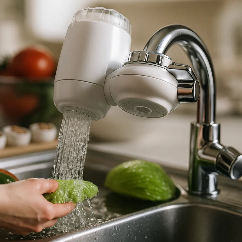 Purificador de Água para Torneira AquaShield Plus – Água Pura Sem Cloro