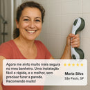 Barra de Apoio Portátil para Banheiro SafeGrip Pro – Segurança Máxima no Banho