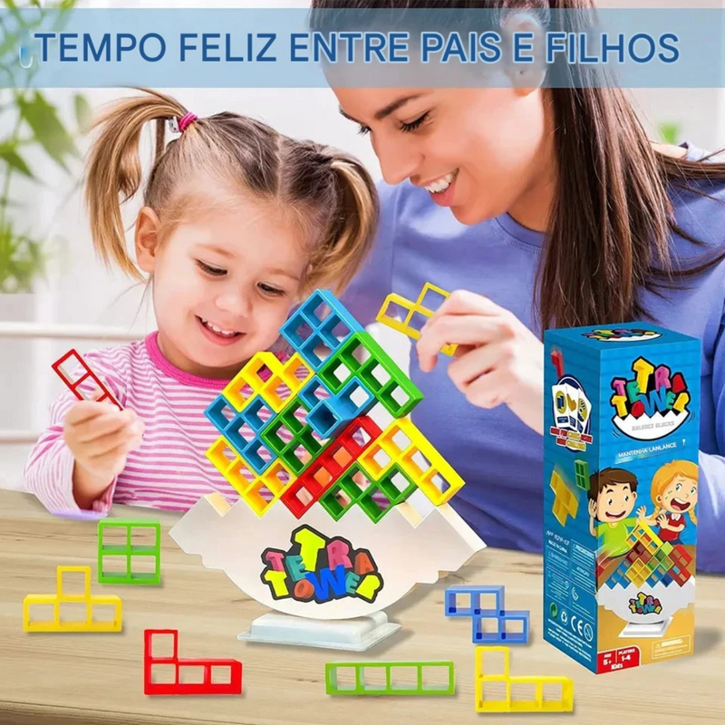 Jogo de Tetris em Equipe TetrisTeam – Diversão para Crianças e Adultos