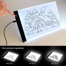 Caderno LED Para Desenho DrawMaster Pro – Criatividade Iluminada