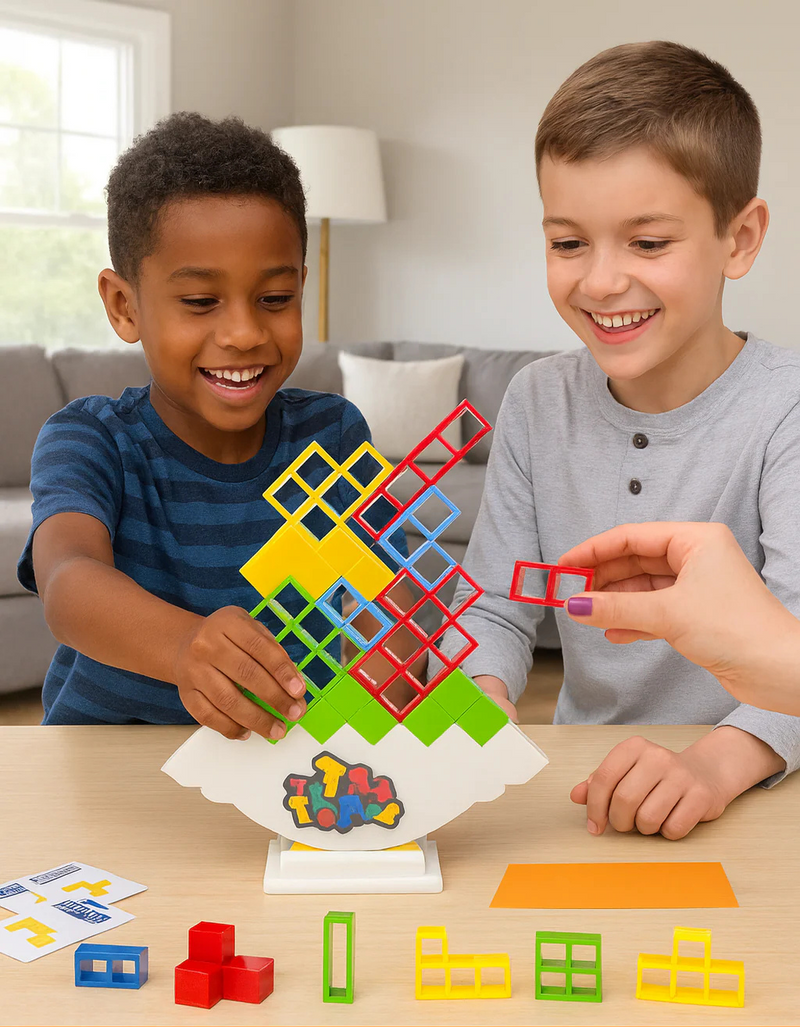 Jogo de Tetris em Equipe TetrisTeam – Diversão para Crianças e Adultos