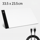 Caderno LED Para Desenho DrawMaster Pro – Criatividade Iluminada