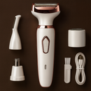 Depilador 4 em 1 DermaFlex Plus – Conforto e Resultado