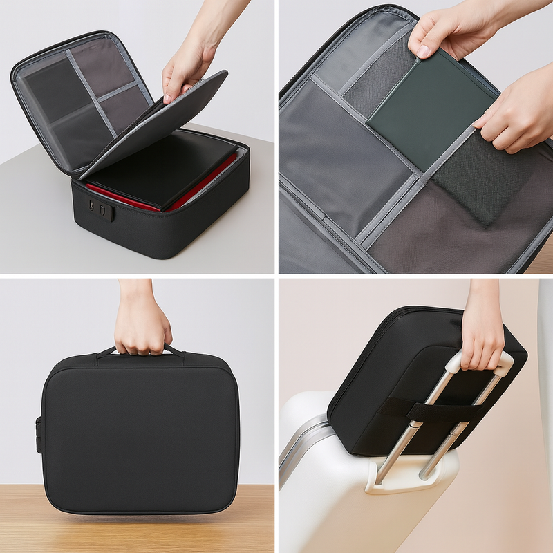 Bolsa Organizadora de Documentos SafeBag – Proteção e Organização Completa