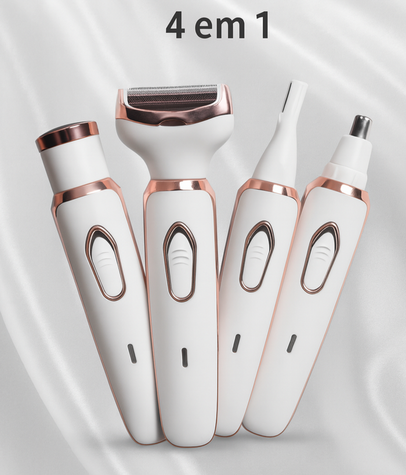 Depilador 4 em 1 DermaFlex Plus – Conforto e Resultado