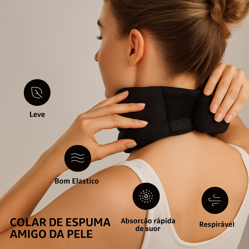 Suporte Ergonômico para Cervical Sonare Pro – Alinhamento e Conforto Noturno