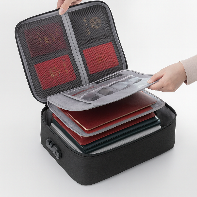 Bolsa Organizadora de Documentos SafeBag – Proteção e Organização Completa