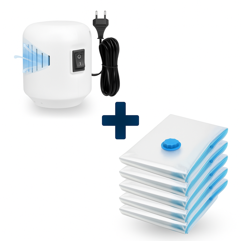 Kit Compactador Vacuum Pro Max – Versátil e Eficiente