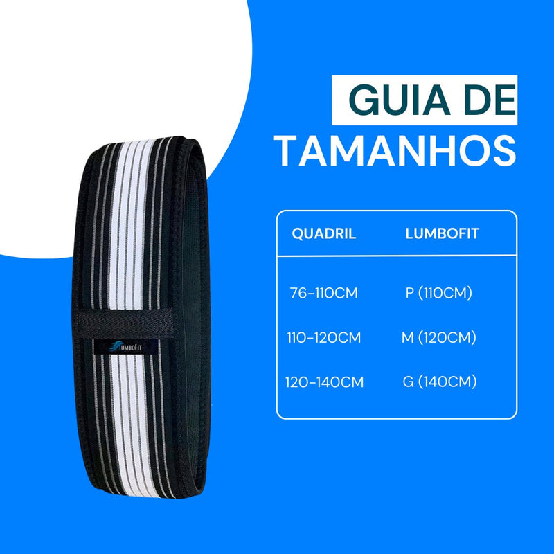 Cinto para Dor nas Costas Lumbofit Pro – Alívio Rápido e Confortável