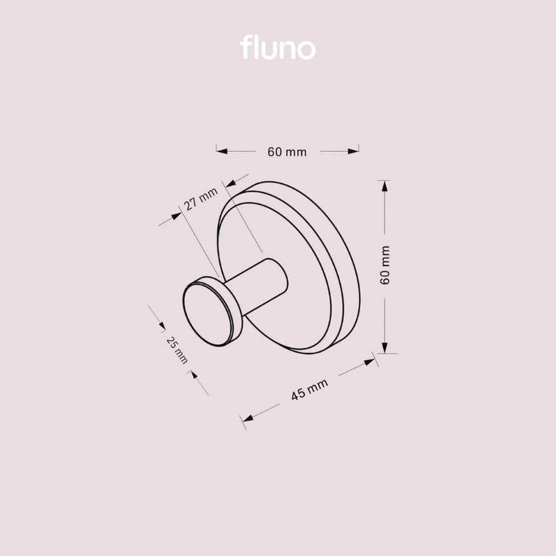 Gancho de Ventosa FlunoSup Plus – Fixação Inteligente